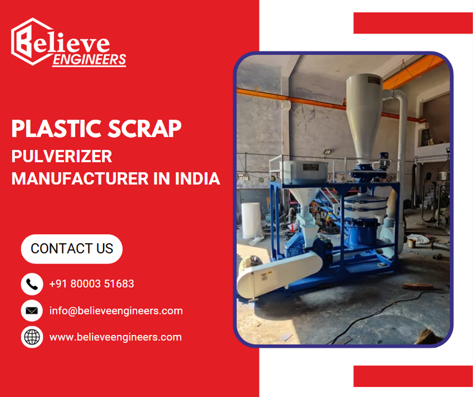 Plastic Scrap Pulverizer Manufacturer in India