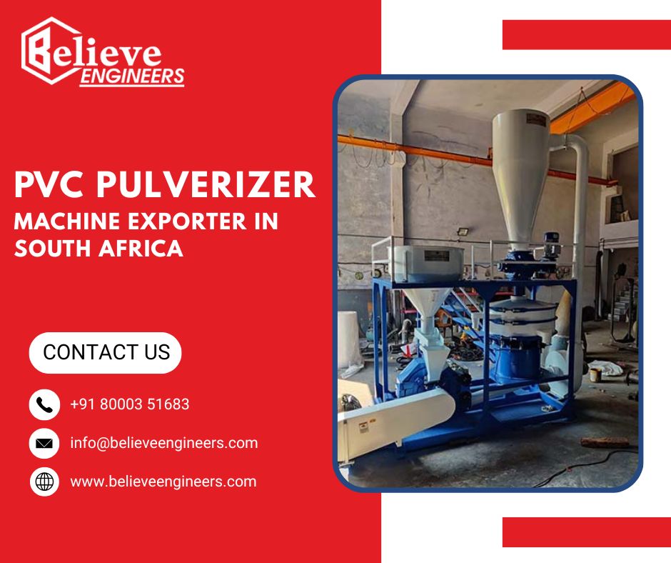 PVC Pulverizer Machine Exporter in South Africa